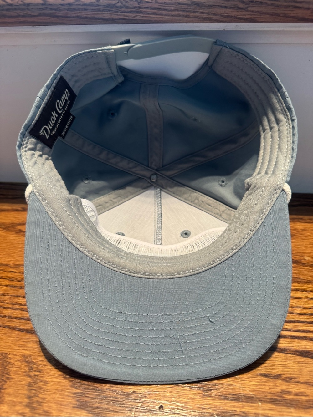Light Blue Men's Duck Camp hat - Picture 6 of 7